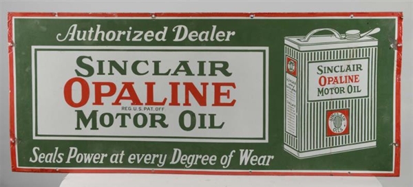 SINCLAIR MOTOR OIL CAN SIGN                       