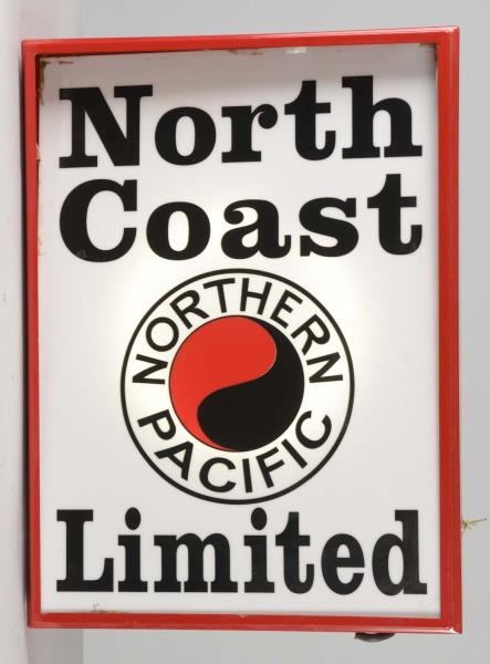 NORTHERN PACIFIC LIGHTED SIGN                     