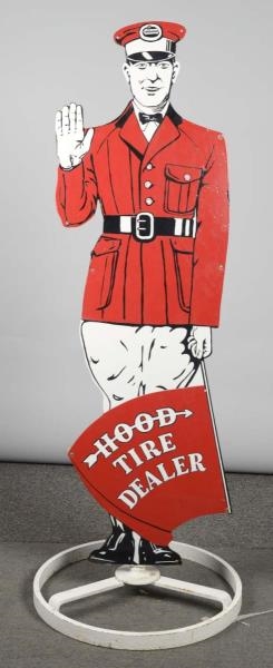 LARGE HOOD TIRE MAN WITH BOWTIE                   