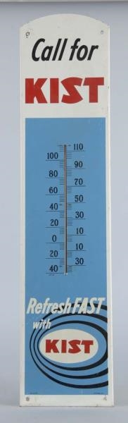 CALL FOR KIST TIN THERMOMETER SIGN                