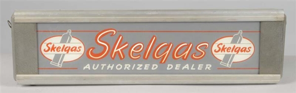 SKELGAS AUTHORIZED DEALER WITH LOGO LIGHTED SIGN  