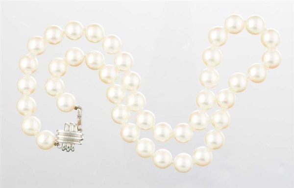 A PEARL NECKLACE, TIFFANY & CO.                   