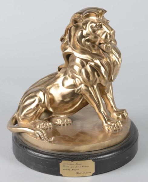 MGM GRAND LAS VEGAS LION SCULPTURE                
