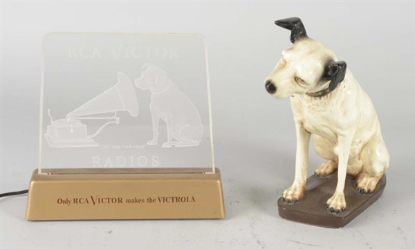 LOT OF 2: RCA VICTOR ADVERTISING PIECES           