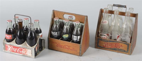 LOT OF 3: SODA SIX PACK CARRIERS                  