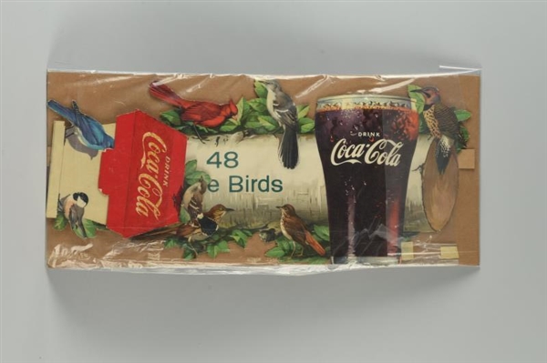 1940S COCA-COLA STATE BIRDS FESTOON ELEMENTS.   