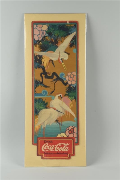 EARLY DIECUT COCA - COLA ADVERTISING SIGN.        