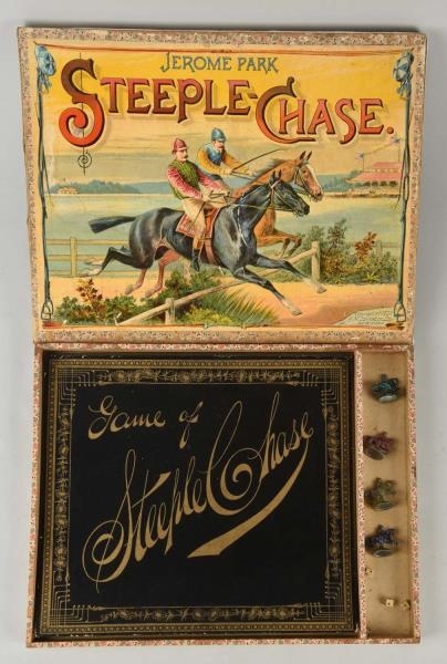 “STEEPLE CHASE” BOARD GAME.                       