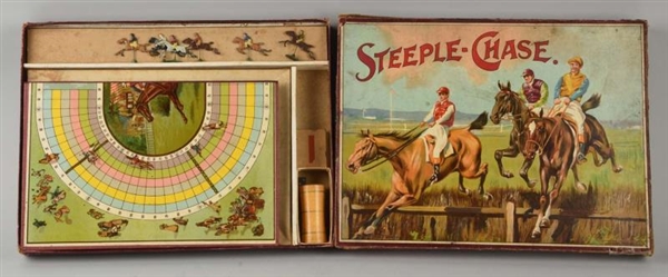 STEEPLE-CHASE GAME IN BOX.                        