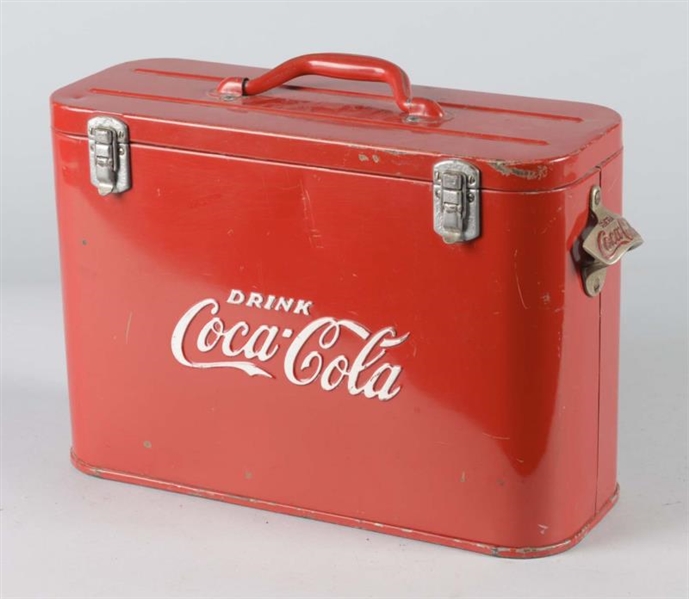 ORIGINAL 1950S COCA-COLA AIRLINE COOLER           