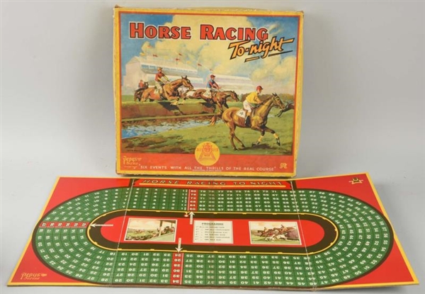 ENGLISH HORSE RACING TO-NIGHT IN BOX.             