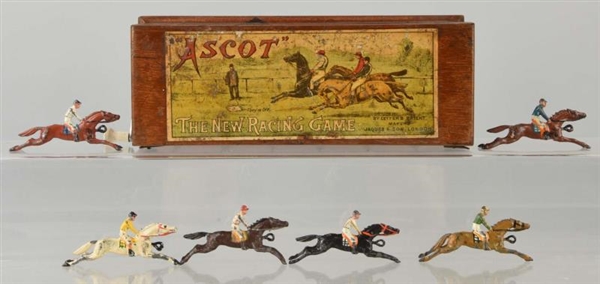 ASCOT THE NEW RACING GAME IN WOODEN BOX.          