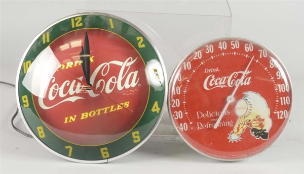 LOT OF 4: COCA COLA ADVERTISING ITEMS             