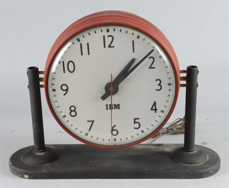 DOUBLE SIDED LARGE FACTORY CLOCK                  