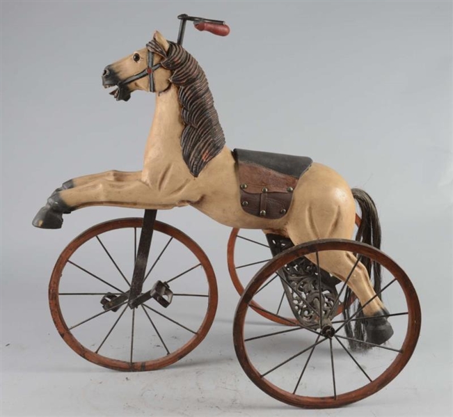 FIGURAL HORSE CHILDS TRICYCLE                    