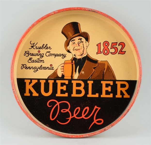 KUEBLER BEER HALLOWEEN TRAY.                      