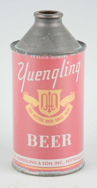 YUENGLING BEER CONT TOP CAN.                      