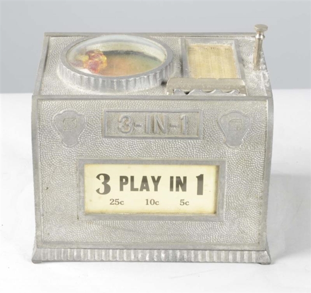 MULTI-COIN CHAS. FEY 3-IN-1 DICE MACHINE          