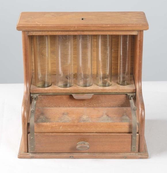 EARLY WOOD CASH REGISTER                          