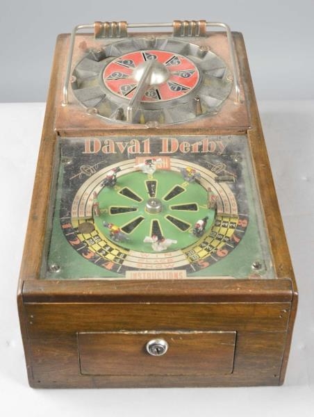MULTI-COIN DAVAL DERBY HORSE RACE COUNTER GAME    