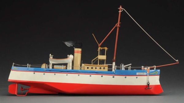 CONTEMPORARY HAND BUILT CAROLINE RIVERBOAT TOY.   