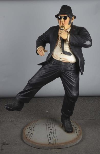 "JAKE" BLUES BROTHERS CHARACTER FIGURAL STATUE    