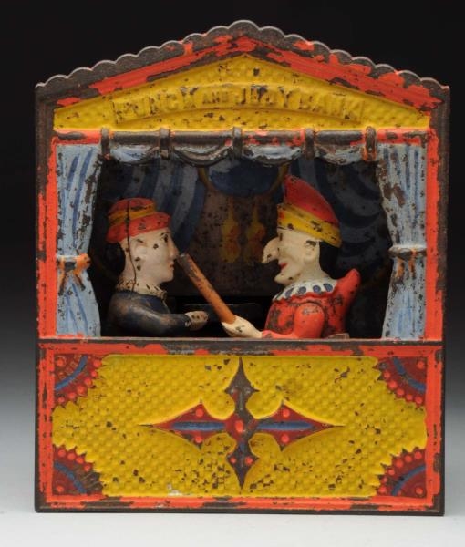 PUNCH AND JUDY MECHANICAL BANK.                   