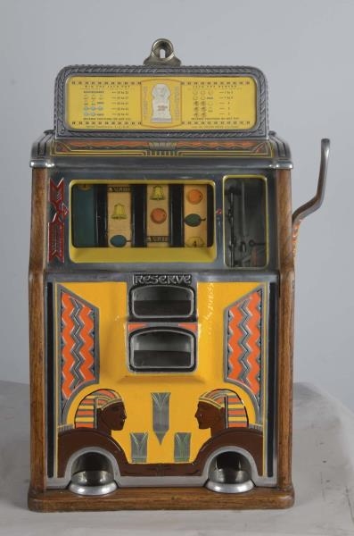 25¢ CAILLE SILENT SPHINX SLOT MACHINE             