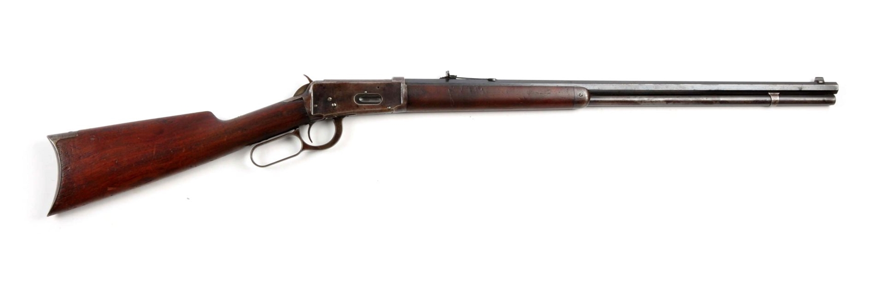(A) WINCHESTER MODEL 1894 LEVER ACTION RIFLE.     