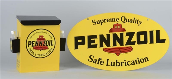 LOT OF 2: RESTORED PENNZOIL ITEMS                 