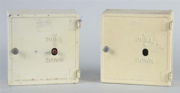 LOT OF 2: GAMEWELL FIRE ALARM BOXES               