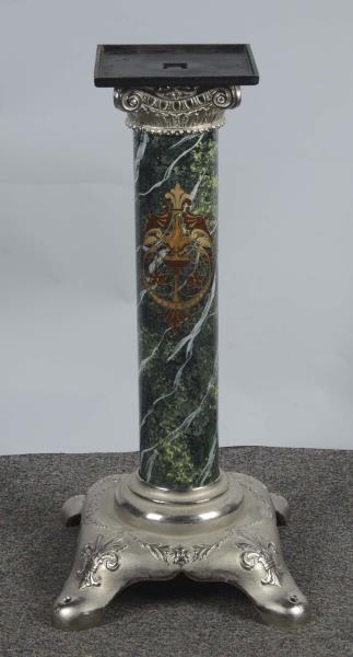 ORNATE REPRODUCTION CAILLE COLUMN STAND           