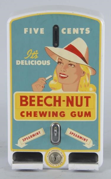 5¢ BEECH-NUT CHEWING GUM VENDING MACHINE          