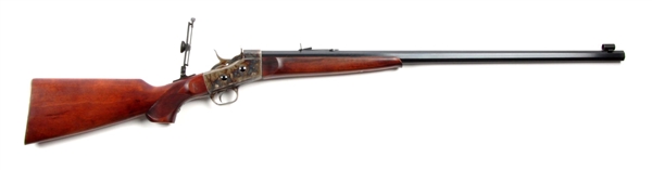 (M) PEDERSOLI (REMINGTON) ROLLING BLOCK RIFLE.    