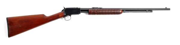 (C) WINCHESTER MODEL 62A PUMP ACTION RIFLE.       
