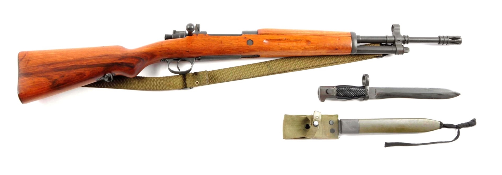 (C) SPANISH MODEL 1954 FR8 MAUSER RIFLE.          