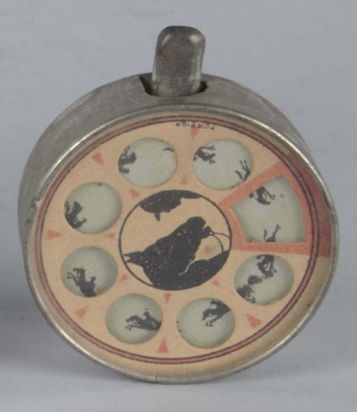 HORSE RACE THEMED METAL POCKETWATCH GAME          