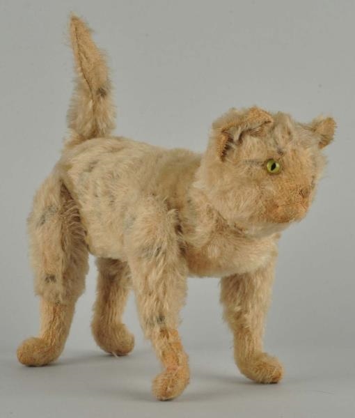 STEIFFS VERY EARLY FULLY JOINTED CAT WITH ID.    