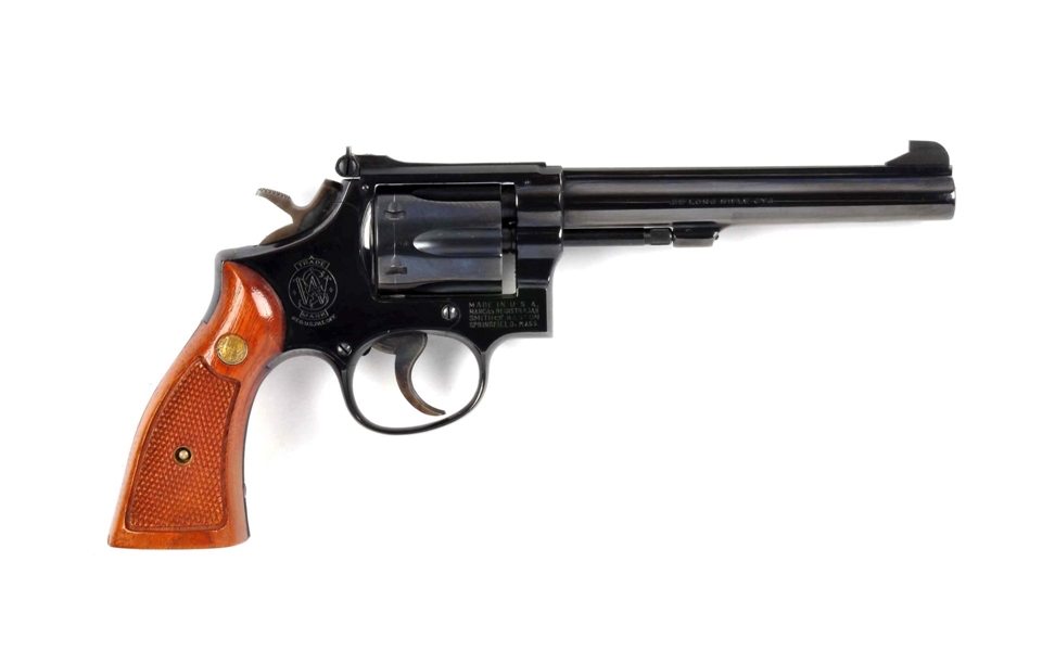 (M) S&W MODEL 17-3 DOUBLE ACTION REVOLVER.        