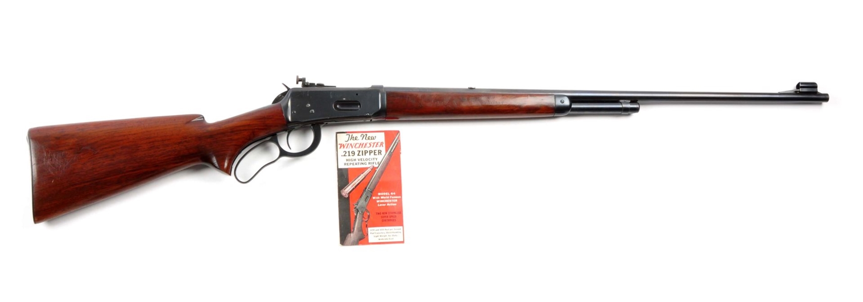 (C) WINCHESTER MODEL 64 LEVER ACTION RIFLE (.219).