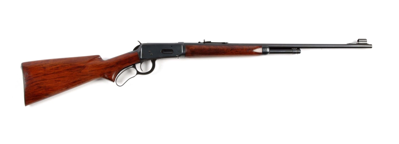 (C) WINCHESTER MODEL 64 LEVER ACTION RIFLE.       