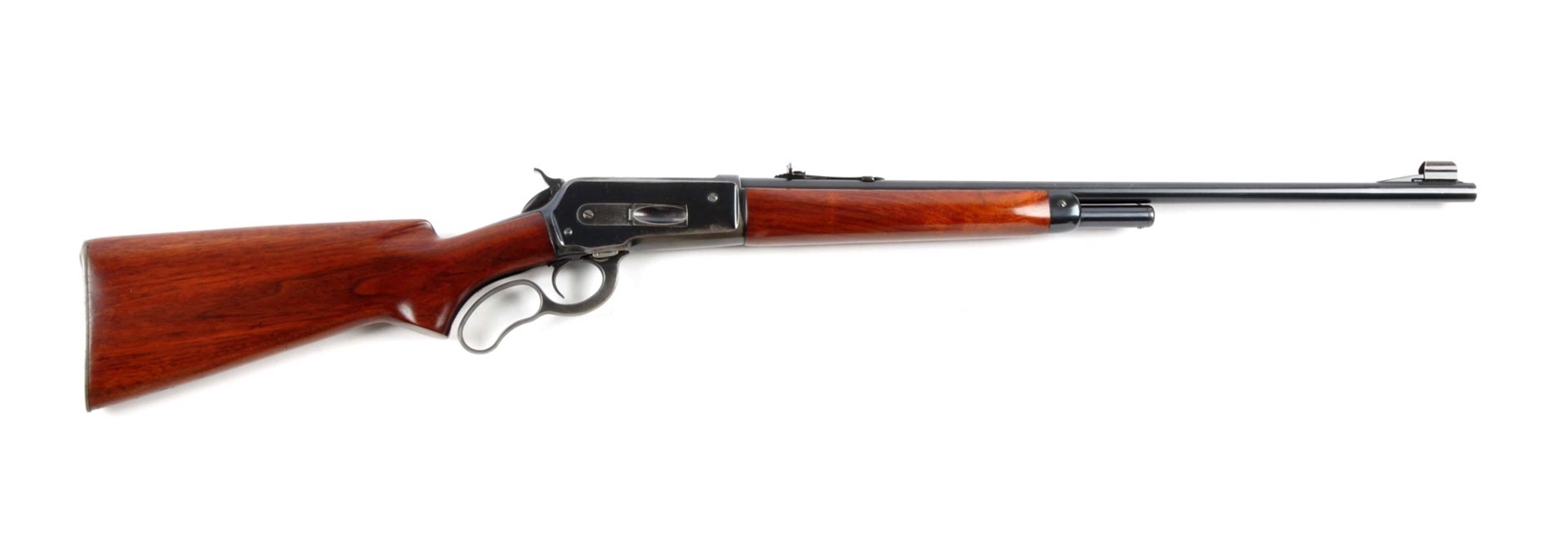 (C) WINCHESTER MODEL 71 LEVER ACTION RIFLE.       