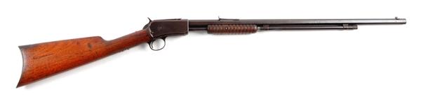 (C) WINCHESTER MODEL 1890 PUMP ACTION RIFLE.      