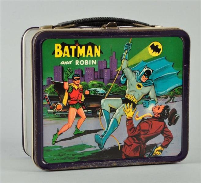 BATMAN & ROBIN LUNCH BOX.                         