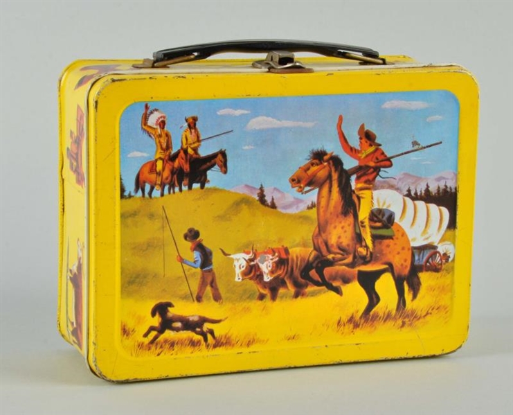 COWBOYS & INDIANS LUNCH BOX.                      