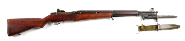 (C) US SPRINGFIELD M1 GARAND SEMI-AUTOMATIC RIFLE 