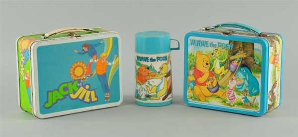 LOT OF 2: CHARACTER LUNCH BOXES.                  