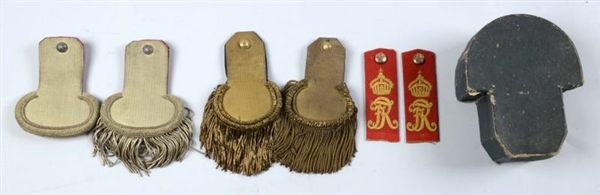 LOT OF 3: PAIRS OF EPAULETTES & SHOULDER BOARDS.  