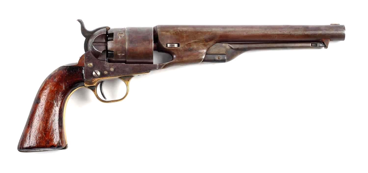 (A) COLT MODEL 1860 ARMY SINGLE ACTION REVOLVER   