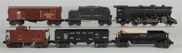 LIONEL NO. 2137WS BOXED FREIGHT SET.              